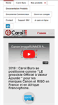 Mobile Screenshot of carolburo.com