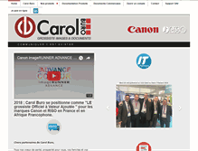 Tablet Screenshot of carolburo.com